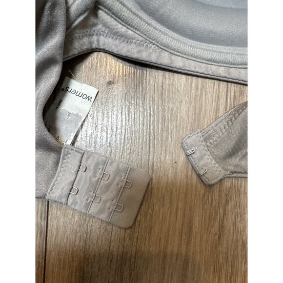 Warners Womens 36C Gray Wire-Free T Shirt Lightly Lined Bra With Adjustable Stra - Picture 3 of 6